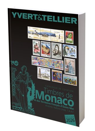 Yvert & Tellier - Monaco og mere 2026 - Frimærkekatalog