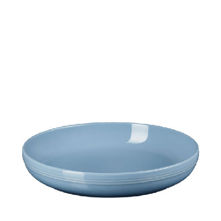 Le Creuset Coupe pastatallrik stengods 22cm Chambray Skålar Blå 22 CM