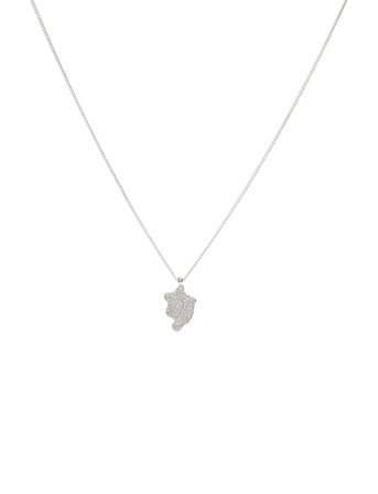Pilgrim | Connect Crystal Necklace Silver-Plated | ONE SIZE