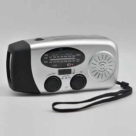 Højkvalitets Engros Håndsving Radio Solar Håndsving Radio Emergency Hand Crank Radio