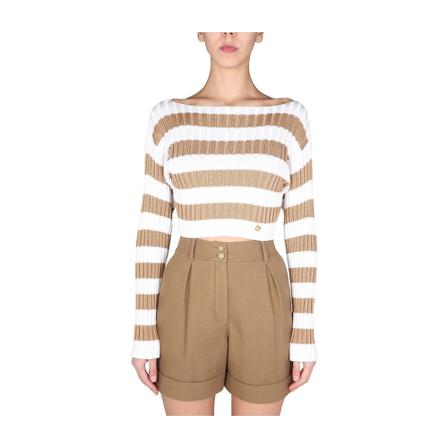 Balmain, jumper Beige, Dames, Maat:S
