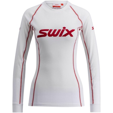 RaceX Classic Long Sleeve W Bright White / Swix Red