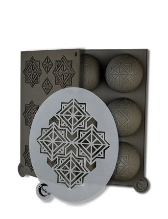 Plate it Molds Infinity Set 3 Plate-It - Grey - ONE SIZE