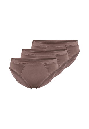 JBS of Denmark Ekologisk Bambuviskos, 3-pack Tai-trosa, Rosa Badkläder Dam Röd L