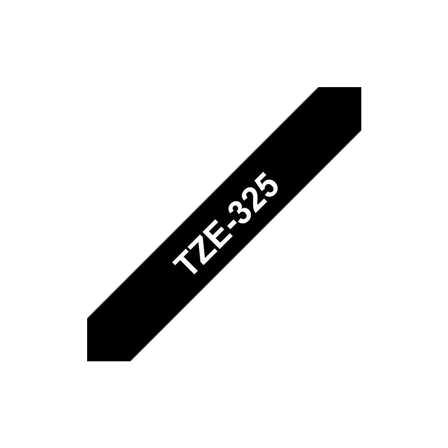 BROTHER Tape TZE325 9mm vit på svart - Lyreco - Kontorsmaskiner - Märkmaskiner och tape - Tape - Brother TZ