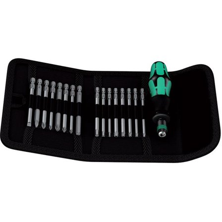 Wera 59295 Skrutrekker med bitssett, Håndverktøy