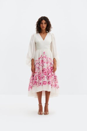 Malina - Sasia midiklänning - 48 - Tulip Pink