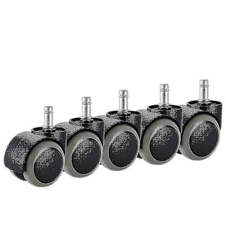 Kontorsstol Hjul, 5-pack, Passar Ikea Stolar (10Mm X 22Mm) Kraftiga