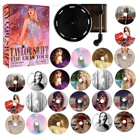 Julekalender 2024 Taylor Julekalender Blind Box Dekoration 24 Gave Akryl Dekorationer og Nøgleringe