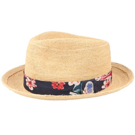 Stetson - Beige straw Hut - Player Crochet Straw Hat @ Hatstore