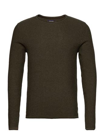 Jprblucarlos Knit Crew Neck Noos Green Jack & J S