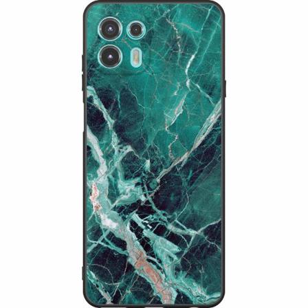 Motorola Edge 20 Lite Svart Skal Marmor