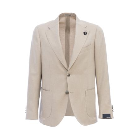 Lardini, Lardini Jackets Beige Beige, Heren, Maat:XL
