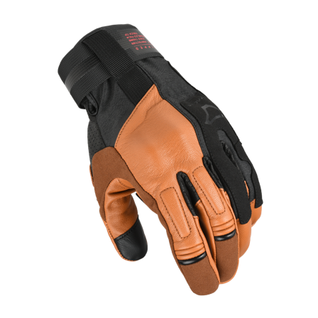 Motorhandschoenen Macna Ulmex Zwart/Bruin XL