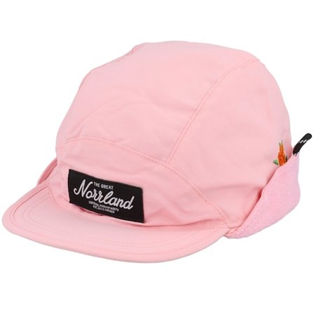 SQRTN - Pink earflap Kasket - Kiruna Cap Dusky Pink Ear Flap @ Hatstore