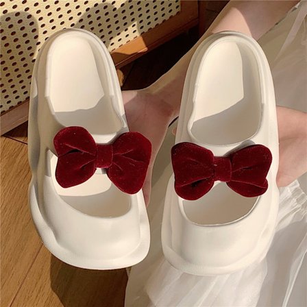 Mary Jane-tofflor, söta halkfria vinterskor 36-37