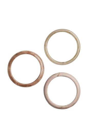 Pieces Pcmadja Bracelet 3-Pack Pp - Beige - ONE SIZE