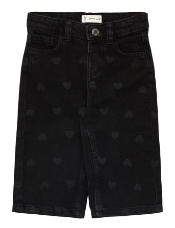 Mango | Straight-Leg Jeans With Hearts | 2-3
