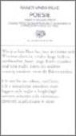 Poesie Rainer Maria Rilke