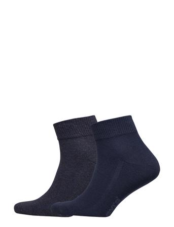 Levis 168Sf Mid Cut 2P Underwear Socks Regular Socks Blå Levi ́s