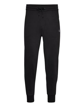 Micro Monologo Hwk Pant Sweatpants Hyggebukser Sort Calvin Klein Jeans