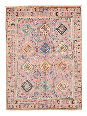 Medallion Small Kazak Fine Rug 150X203 Wool