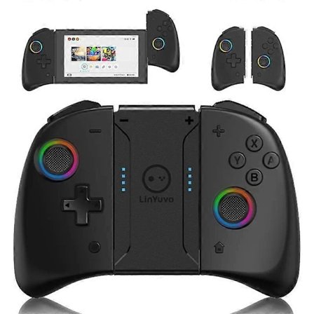 LinYuvo KS53 JoyPad For Nintendo Switch Trådløs Bluetooth Kontroller Auto-Fire Gamepad Kontroller Kompatibel Nintendo Joystick