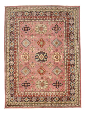 Orientalisk Kazak Fine Matta 273X359 Brun/Röd Stor Ull, Afghanistan