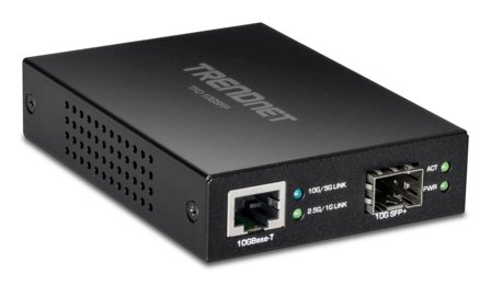 TRENDnet 10GBASE-T to SFP+ Fiber Media