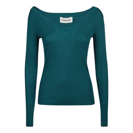 P.a.r.o.s.h. Trui , Blauw , Dames , Maat: L