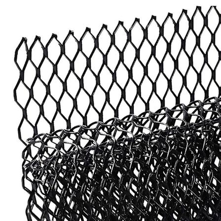 Bilgitter Mesh Aluminium Bil Race Grill Net Ventilation Tuning Holdbar Honningkage Mesh Gitter Enkel Installation Til Bil