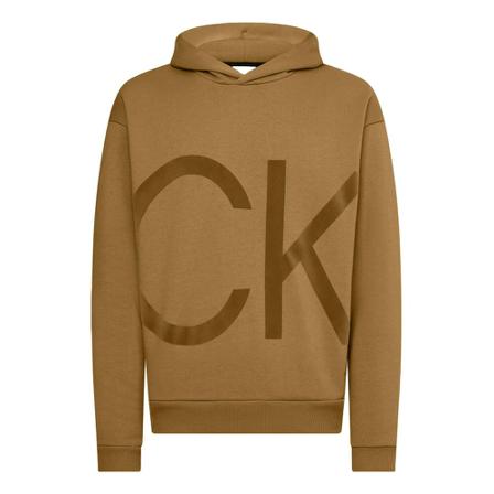 Calvin Klein, Hoodies Bruin, Heren, Maat:XL