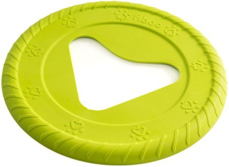 Fiboo Hundefrisbee 25 cm Grønn - Apporteringsleker