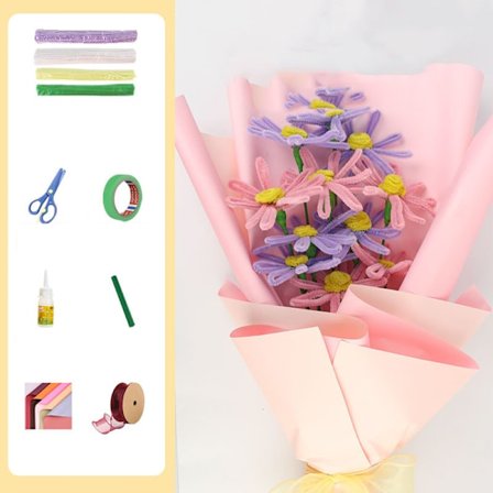 Piberensere Farverige Udsøgte Smukke Bøjelige Holdbare Piberenser Håndværk DIY Håndlavede Legetøj Daisy