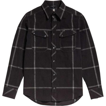 G-star Worker slim shirt Sort, Herre Skjorter, Størrelse: XL