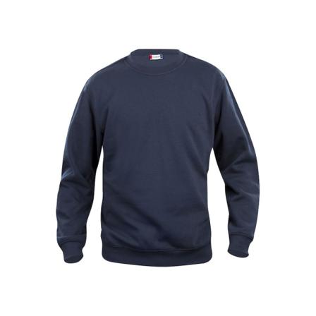 Clique Unisex Vuxen Basic Tröja Med Rund Hals M Mörk Marinblå