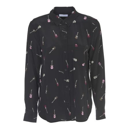Equipment Shirts Sort, Dame Skjorter