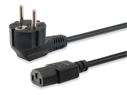 Equip Power Cable Black 3 M Power