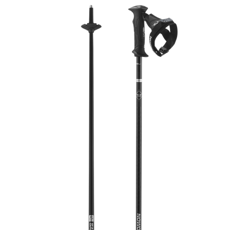 Salomon - Bastoncini da sci alpino Polar Prime Carbon Ergo S3 - Black