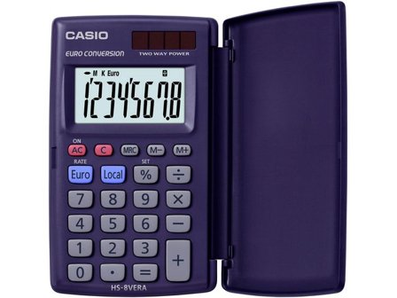 CASIO Miniräknare HS-8VERA svart - Lyreco - Kontorsmaskiner - Räknare - Miniräknare