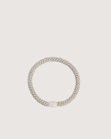 KKNEKKI KKNEKKI Slim ivory glitter Biały Akcesoria Dziewczyna - Kids Brand Store