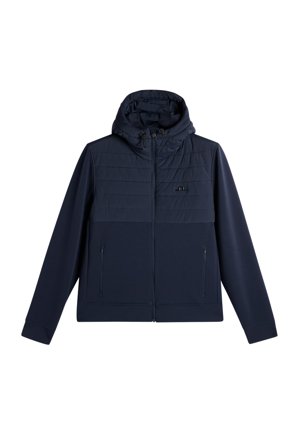 J.Lindeberg - Gage Hybrid Hood Jacket - Blue - Mann - M
