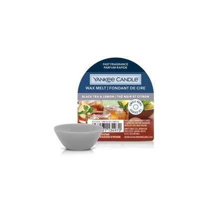 Yankee Candle Wax Melts Black Tea & Lemon 22g - Candela Profumata