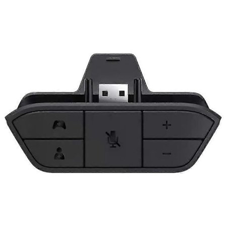 Stereo Headset-adapter för Xbox One/One S/Elite 1&2/för Xbox Series X|S-kontroller, Mic Headphone-adapter för Xbox One-kontroll