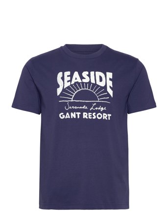 GANT Graphic T-Shirt - Blue - S