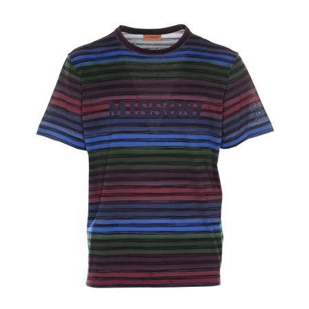 Missoni, T-shirt Niebieski, Mężczyzna, Rozmiar: XL