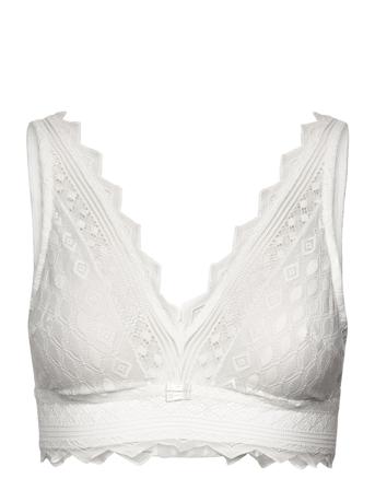 Artiste - N*8 Foulard D Lingerie Bras & Tops Soft Bras Bralette Hvit Etam*Betinget Tilbud