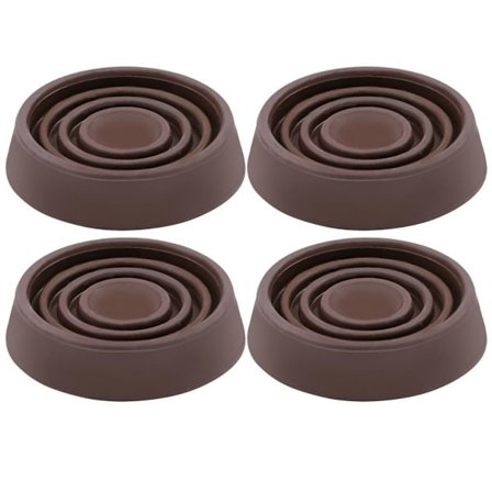 Runde gummifødder til borde, benmåtter og møbelpuder