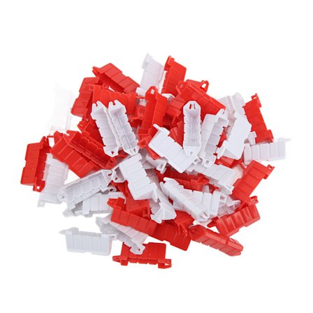 60 kpl RC Drift Race DIY Kauko-ohjattava Auto Tieeste Liikenneaita Universaali Kaikille RC-autoille