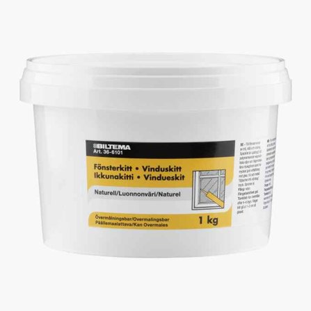 Fönsterkitt 1 kg - Biltema